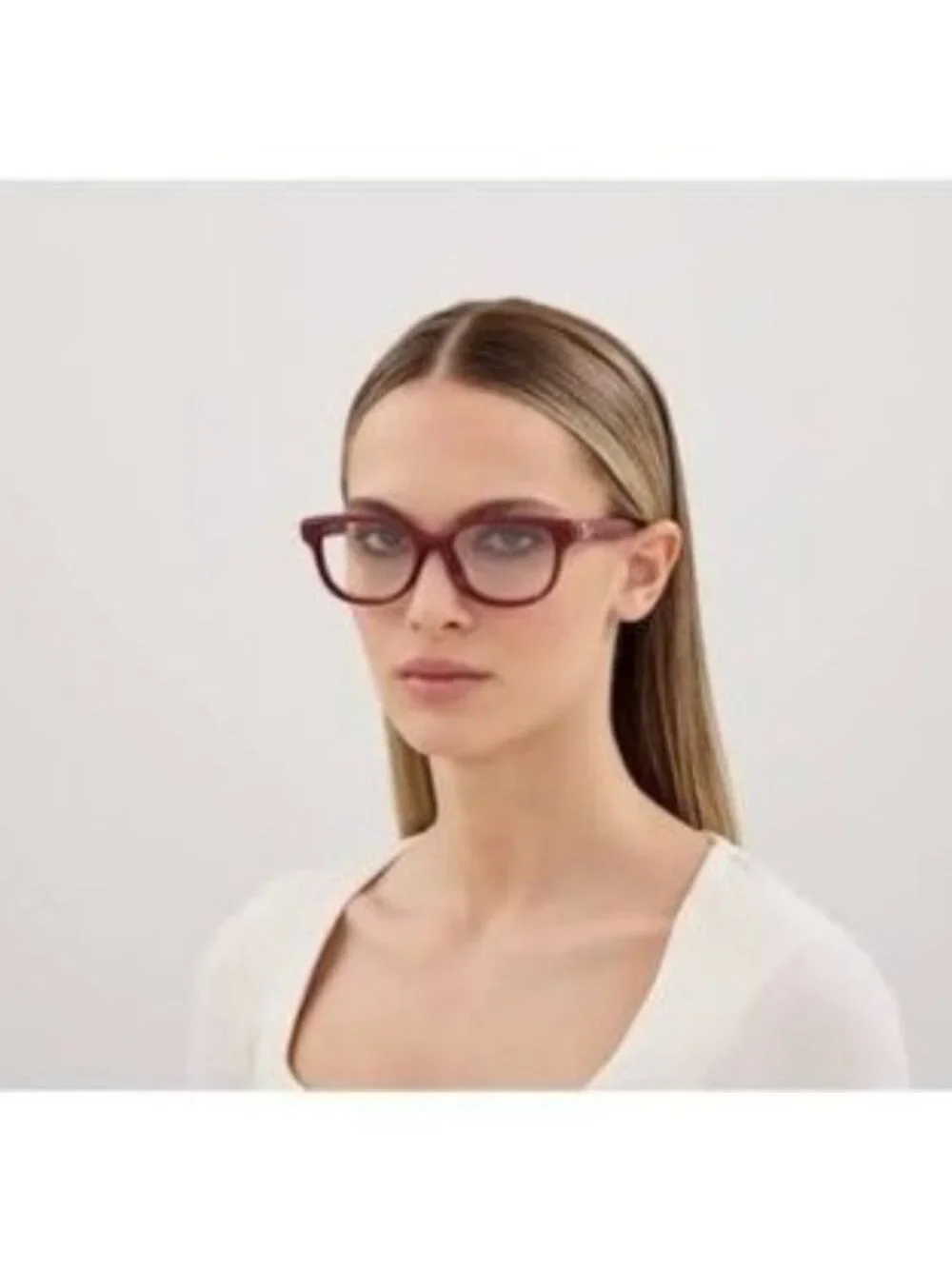 Gucci GG1978O 007 Eyeglasses Bordeaux 54mm Square Frame